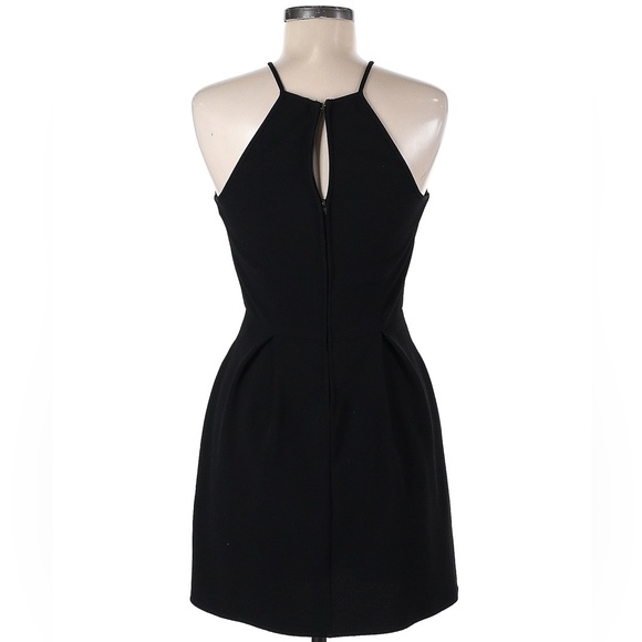 *Speechless* Jr’s Casual High Neck Fitted Mini Black Dress Size XS - Picture 2 of 7